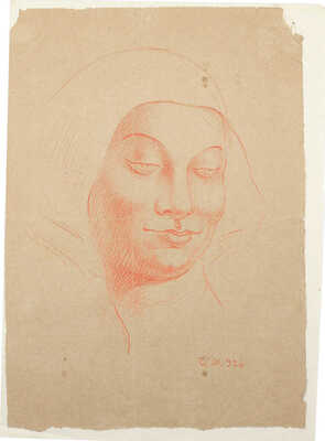 Масютин Василий Николаевич. Женский портрет